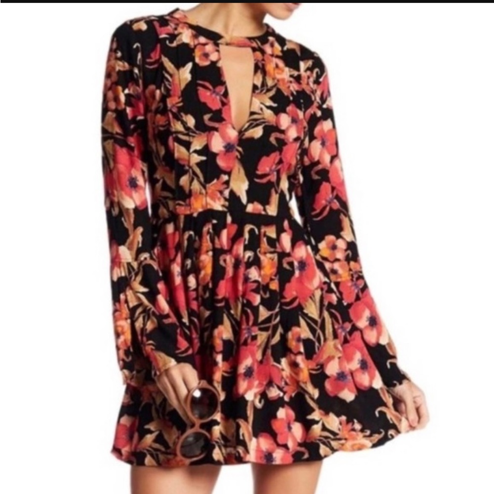 Free People Floral Teagan Dress